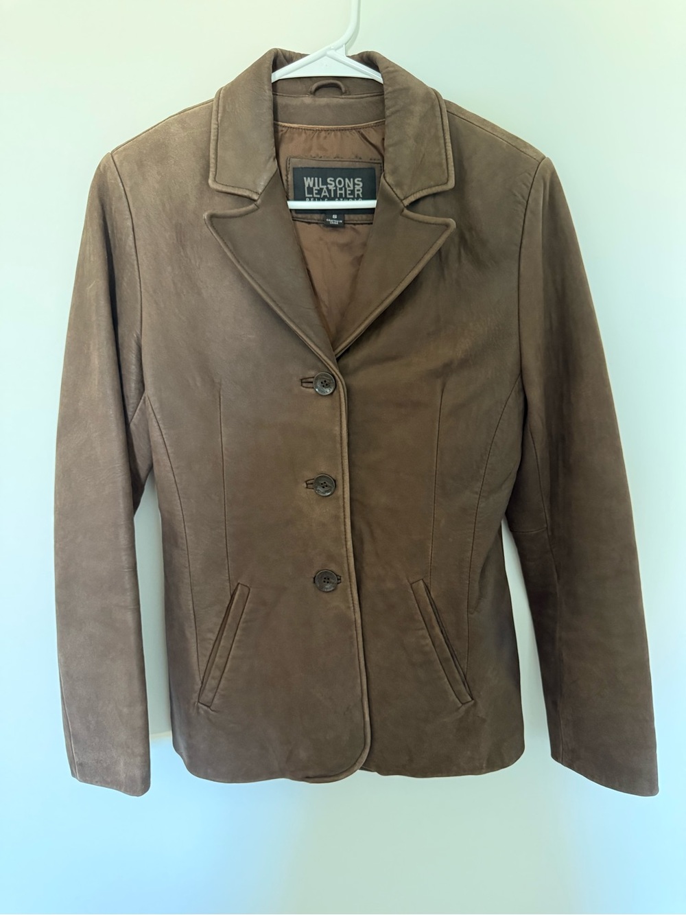 Wilsons Leather Brown Leather Coat